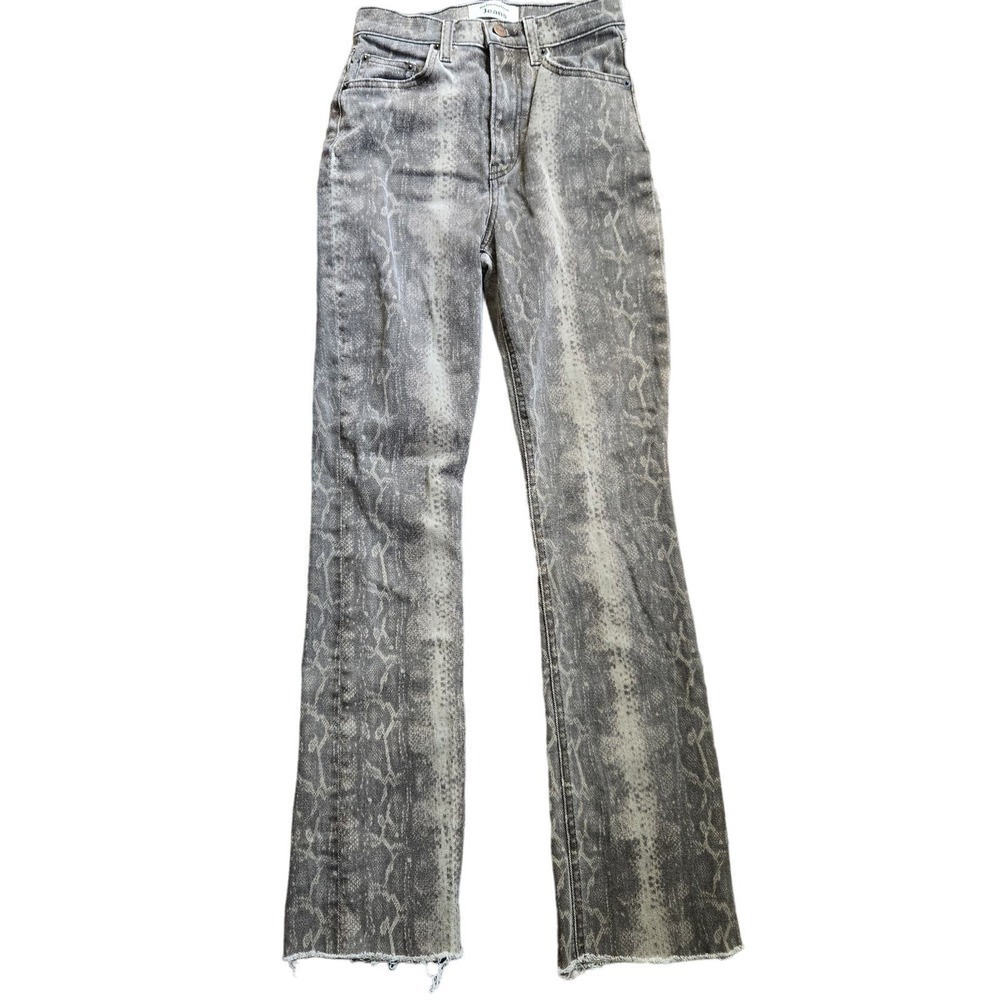 Reformation Cindy Bootleg Jean In Python Wash 25 - image 1